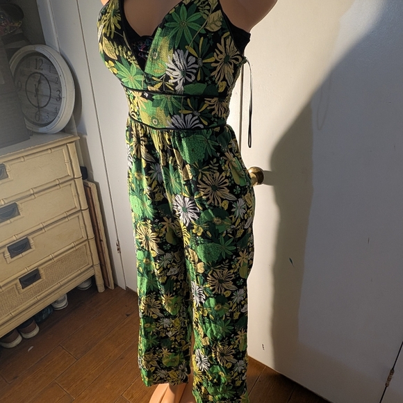 INC International Concepts Pants - INC International Concepts Green and Yellow Patterned Garment Size XS